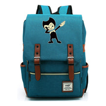 Printed Teenage Student Backpack For Men And Women With Casual Belt Buckle Classic Backpack