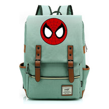 Superhero Printed Youth Student Backpack, Classic Backpack For Men And Women