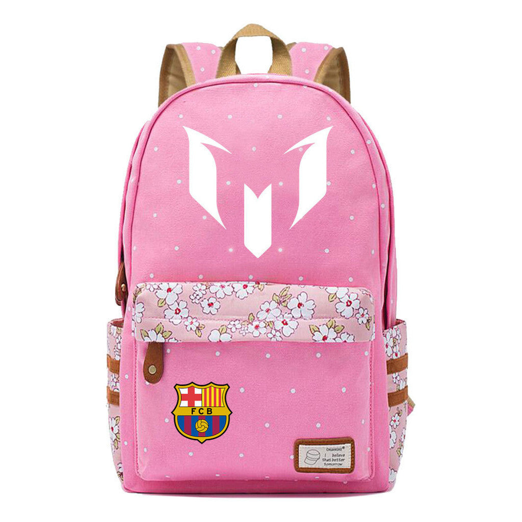 Printed Teenage Student Backpack For Men And Women's Leisure Backpack