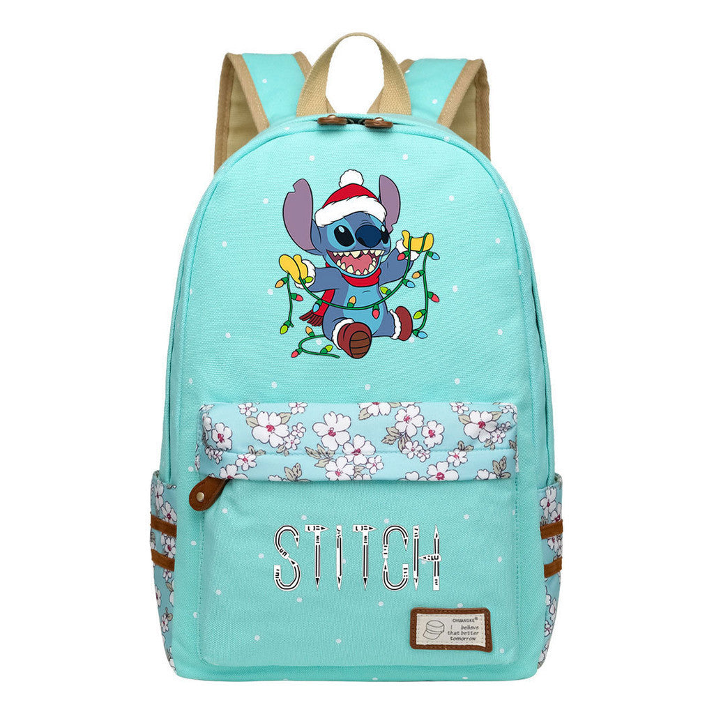 Starcraft Baby Stitch Printed Student Backpack Casual Backpack