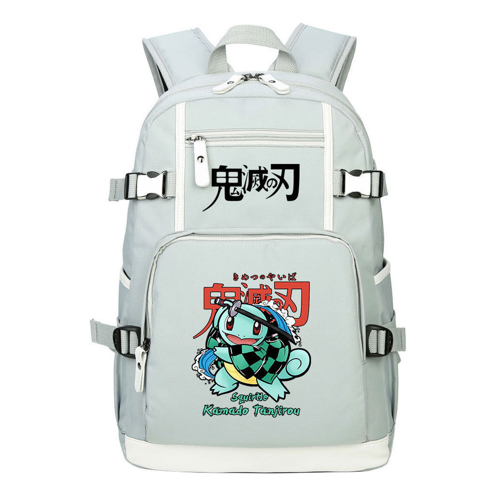 Anime Youth Student School Bag Men's And Women's Backpack Leisure Travel Backpack