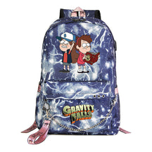 Cartoon Strange Town Youth Student School Bag Men's And Women's Leisure Travel Backpack