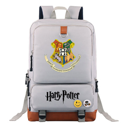 School Of Witchcraft And Wizardry Youth Student School Bag Large Capacity Travel Bag Men's And Women's Backpack