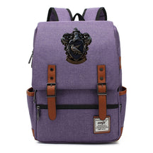 School Of Witchcraft And Wizardry Printed Youth Student School Bag Casual Belt Buckle Classic Backpack
