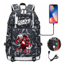 Usb Large Capacity Student Backpack For Leisure Travel Backpack