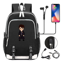 Magic School Youth Student Backpack Usb Men's And Women's Leisure Backpack