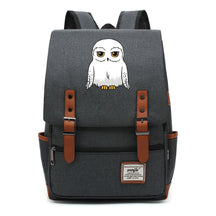 School Of Witchcraft And Wizardry Printed Student School Bag Casual Belt Buckle Classic Backpack