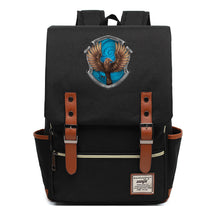 School Of Witchcraft And Wizardry Printed Youth Student Backpack For Men And Women, Casual Belt Buckle, Classic Backpack