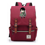 The Giant Of Manga Attack Printed Teenage Student Backpack For Men And Women With Casual Belt Buckle Classic Backpack 43*29*13.5cm