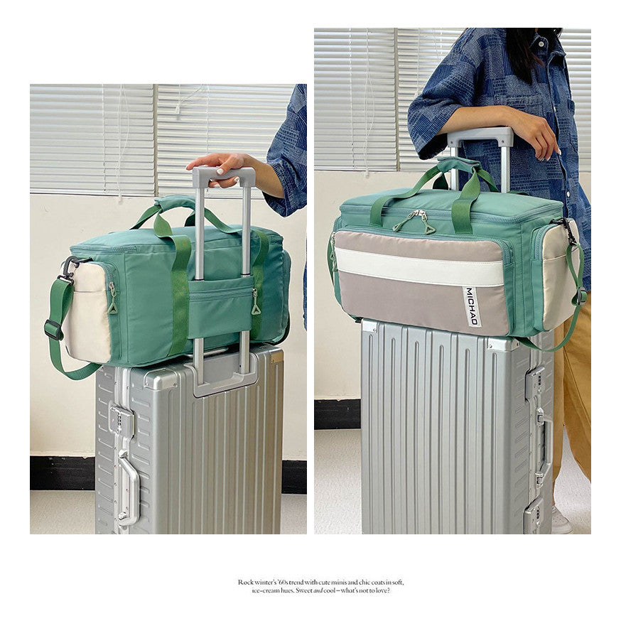 Travel Bag Storage Bag, Lightweight Sports Bag, Hand-held Shoulder Bag, Luggage Bag