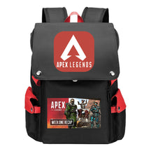 Apex Hero Print Usb Charging Cap Headpiece Student Backpack Leisure Backpack