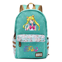 Beautiful Girl Warrior Student Backpack, Floral Casual Backpack