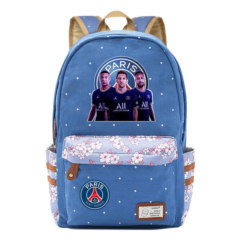 Printed Teenage Student Backpack, Fashionable Men's And Women's Casual Backpack