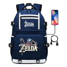 Legend Of Zelda Printed Usb Youth Student Backpack Men's And Women's Backpack Leisure Travel Bag