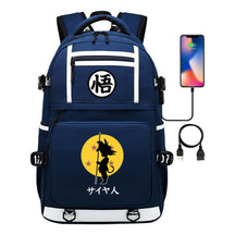 Seven Dragon Ball Usb Youth Student School Bag Men's And Women's Backpack Leisure Travel Bag