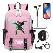 Usb Teen School Bag Men's And Women's Sports Backpacks