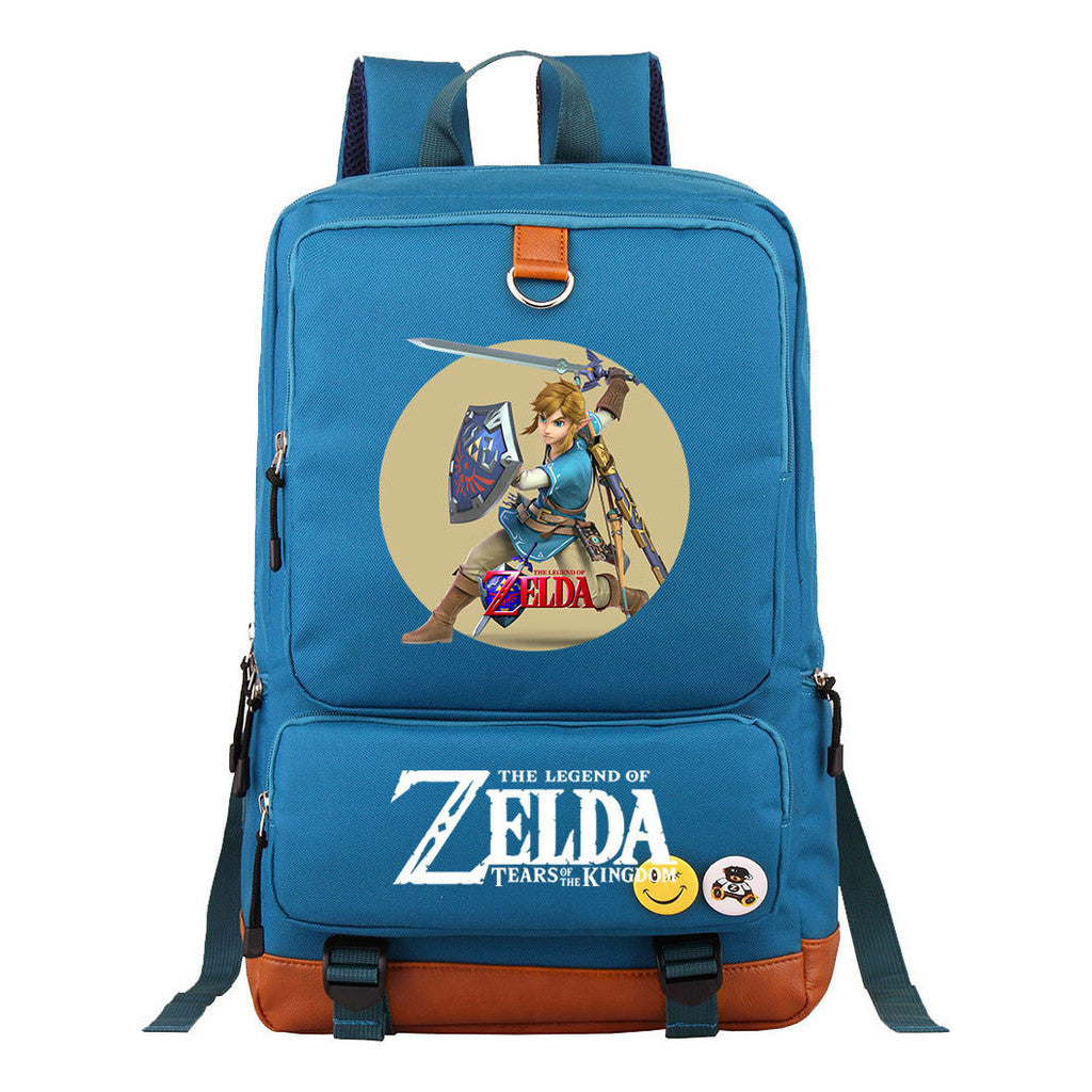 Printed Teen School Bag Travel Bag Backpacks