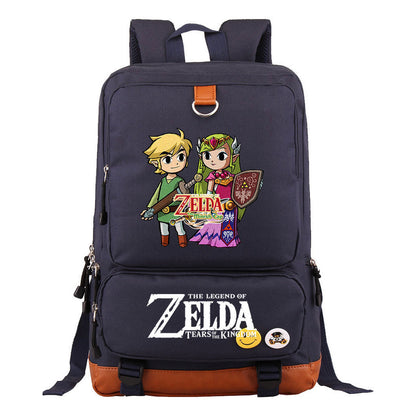 Printed Teen School Bag Travel Bag Backpacks