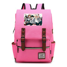 Printed Youth Backpack For Men And Women With Casual Belt Buckle Classic Backpack