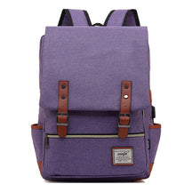 Usb Youth Student Backpack For Men And Women With Casual Belt Buckle Printed Backpack