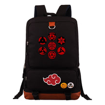 Cartoon Naruto Uchibo Youth Student School Bag Large Capacity Travel Bag Men's And Women's Backpack