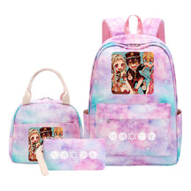 Teenage Student Girl Backpack Lunch Bag Three Piece Set Backpack Set