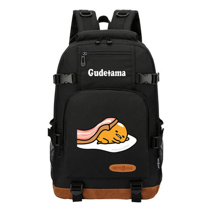 Lazy Teenage Student Backpack, Boys And Girls Backpack