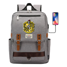Usb Magnetic Buckle Student Backpack For Men And Women, Youth Leisure Backpack
