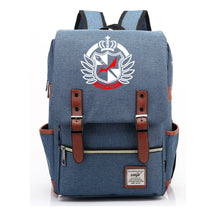 Printed Teenage Student Backpack For Men And Women With Casual Belt Buckle Classic Backpack