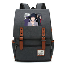 Naruto Printed Teenage Student Backpack, Casual Belt Buckle, Classic Backpack