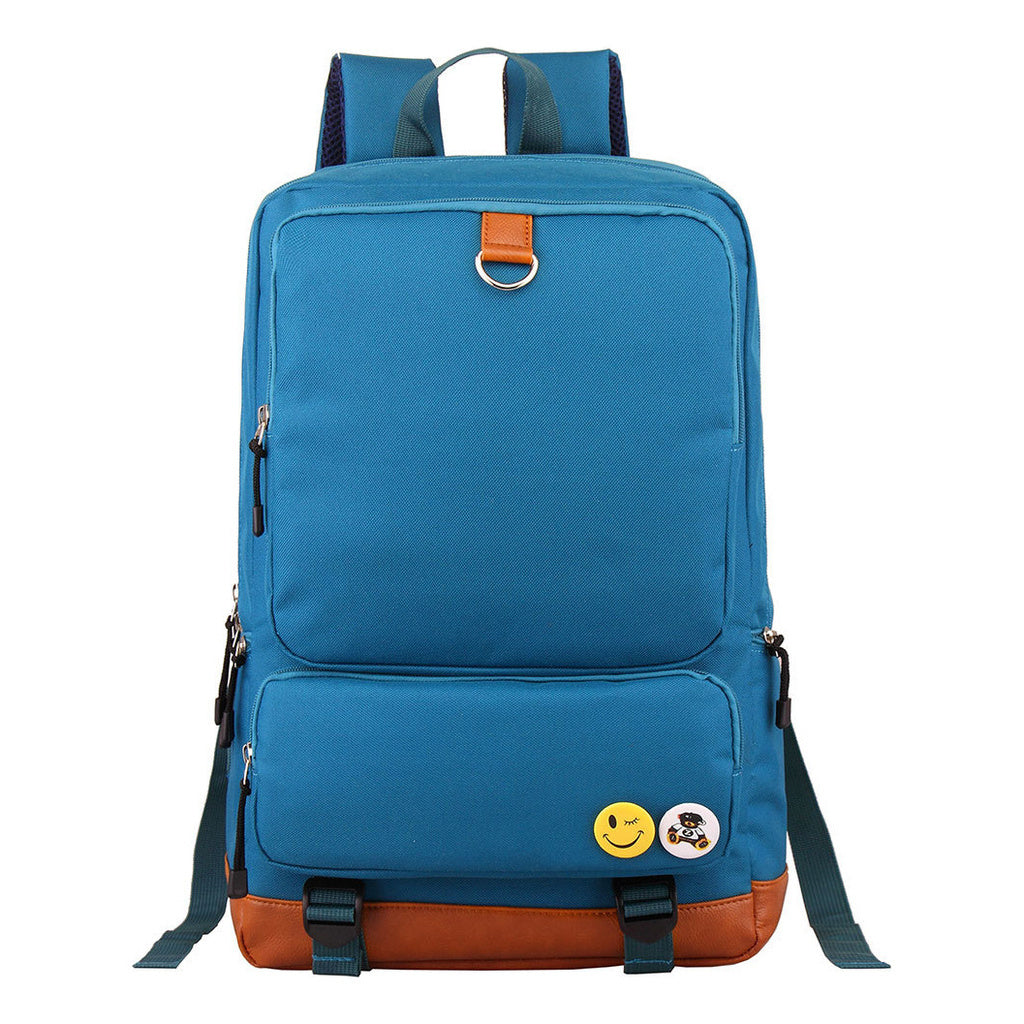 Printed Youth Student School Bag Large Capacity Travel Bag Men's And Women's Backpack