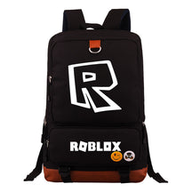 Game Roblox Printed Teenage Student Backpack, Travel Bag, Men's And Women's Backpack