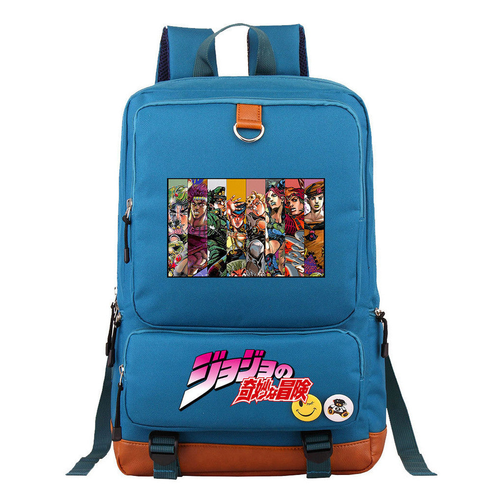 Comic Jojo's Wonderful Adventure, Schoolbags For Young Students, Backpacks For Men And Women, Travel Bags