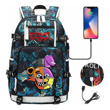 Toy Bear Game Peripheral Usb Youth Student Backpack For Men And Women's Leisure High-capacity Travel Backpack