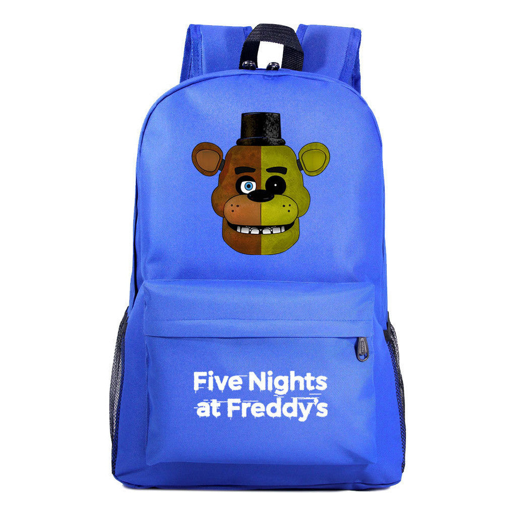 Fashion Toy Bear Game Fashion Starry Sky Youth Student Backpack Men's And Women's Leisure Backpack
