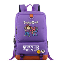 Strange Story Printed Youth Student School Bag Large Capacity Travel Bag Men's And Women's Backpack