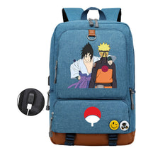 Printed Usb Youth Student Backpack For Leisure Travel Backpack