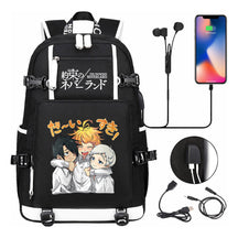 Promised Dream Island Usb Large Capacity Youth Student Backpack For Boys And Girls Leisure Travel Backpack