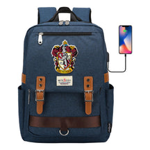 Usb Magnetic Buckle Student Backpack For Men And Women, Youth Leisure Backpack