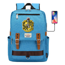 Usb Magnetic Buckle Student Backpack For Men And Women, Youth Leisure Backpack