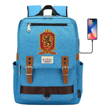 Usb Magnetic Buckle Student Backpack For Men And Women, Youth Leisure Backpack