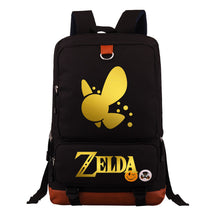 Golden The Legend Of Zelda Printed Schoolbags For Young Students, Large-capacity Travel Bags, Backpacks For Men And Women.