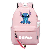 Interstellar Baby Stitch Printed Student Backpack, Casual Travel Bag, Girl Backpack