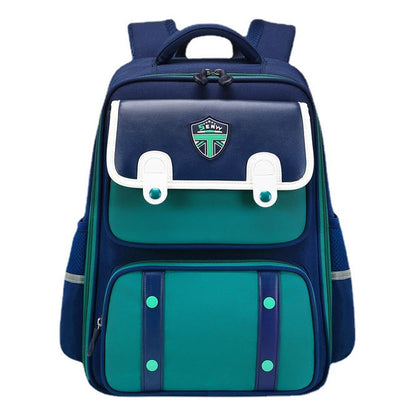 Student Backpack Spine Protection And Load Reduction, With Durable Capacity For Children
