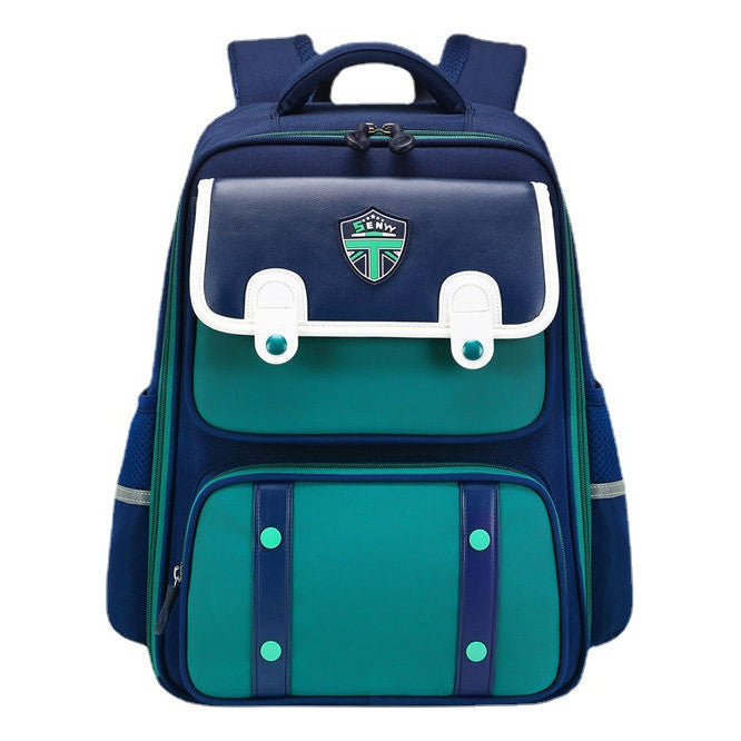 Student Backpack Spine Protection And Load Reduction, With Durable Capacity For Children