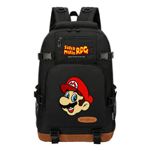 Super Mario Printed Teenage Student Backpack For Men And Women's Leisure Travel Backpack