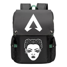 Apex Hero Print Usb Charging Cap Head Style Student School Bag Casual Backpack