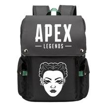Apex Hero Print Usb Charging Head Youth School Bag Casual Backpack
