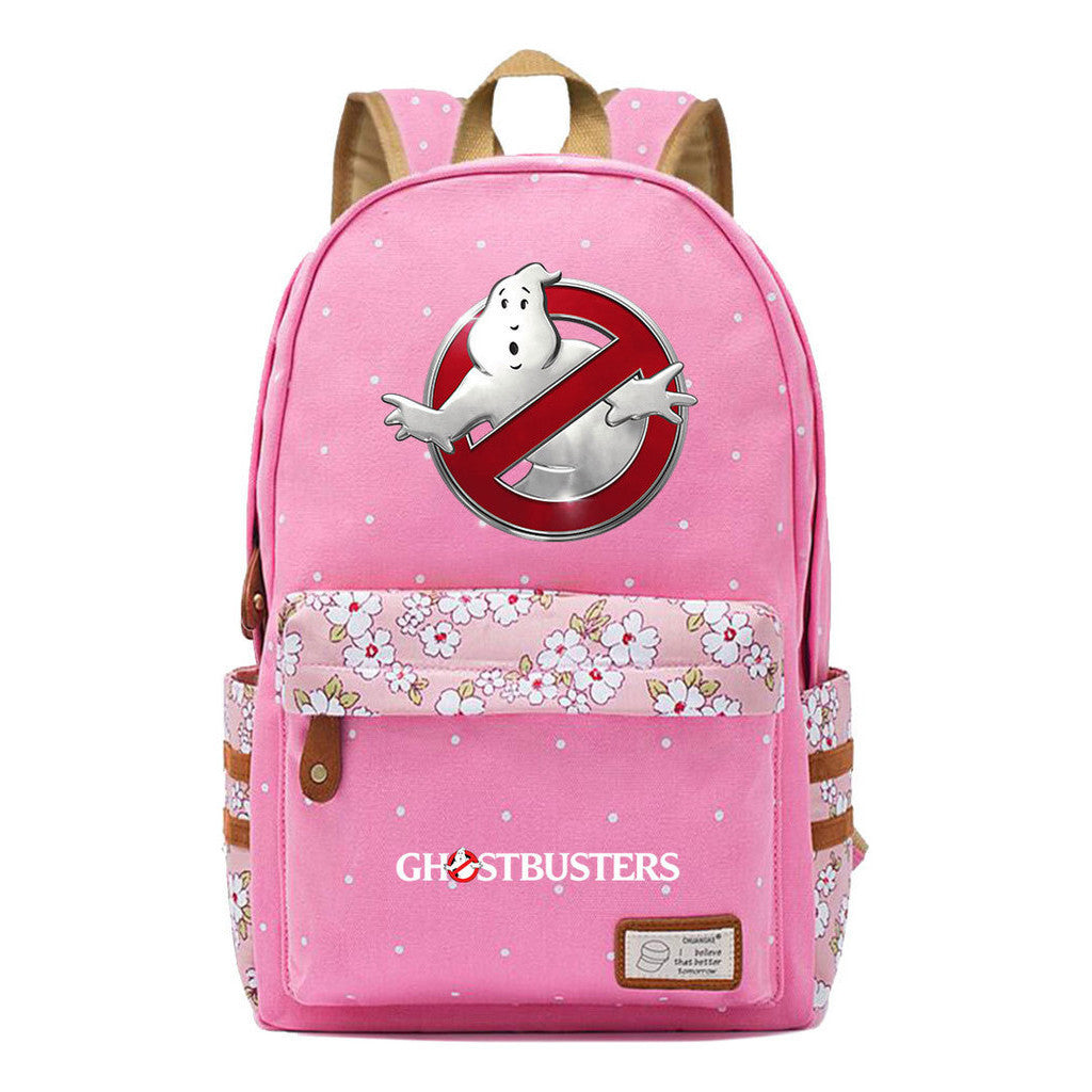 Devil Print Girl Backpack, Fashionable And Casual Backpack