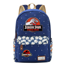 Jurassic Park Dinosaur Printed Student Backpack Leisure Backpack